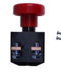 ZJK-250 ED250B-1 Emergency Stop Switch For Albright Electric Forklift & Pallet Stacker Heavy Duty E-Stop Control Replacement Part with red knob