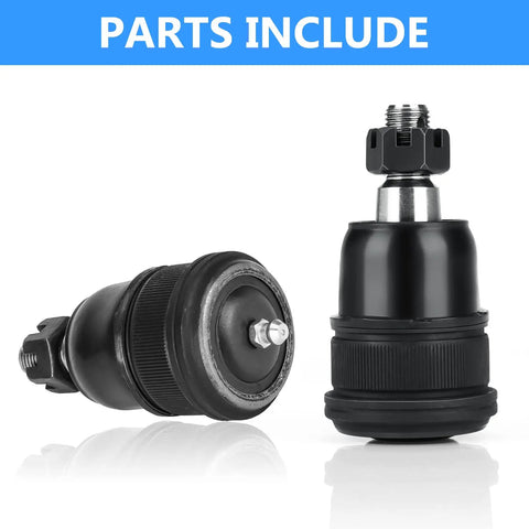 Front Lower Control Arm Suspension Kit For Honda Civic 2001 2002 2003 2004 2005 Not For SI Models With Ball Joints Sway Bar End Links Outer Tie Rod Ends 8 Piece Beefed Up Replacement ball joints