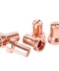 Top Tier Plasma Cutter Consumables Kit With Heavy Duty Nozzle Shields And Long Lasting Electrodes For LG40 Torch Cutting Machines, copper nozzles for precision cutting.