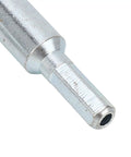 Pro Grade 40Cr Steel Wire Stripper And Terminal Twist Fixture Compatible With Power Drills close-up of drill bit end.