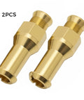 2-Pack Brass Sunroof Drain Repair Kit For L405 And L494 Direct Replacement For Plastic Connectors Leak Fix And Easy Install
