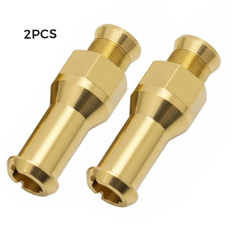 2-Pack Brass Sunroof Drain Repair Kit For L405 And L494 Direct Replacement For Plastic Connectors Leak Fix And Easy Install
