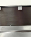 Inside view of Rear Trailer Hitch Cover Replacement For 2021 2022 2023 Tahoe Suburban Yukon Yukon XL Denali with clips