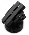 Aluminum Alloy Telescope Mount Latitude Adjustment Base Equatorial Wedge For Telescopes With Portable Tracking Stable Easy Go To Setup Universal Fit For Astro Photography And Stargazing, black finish closeup