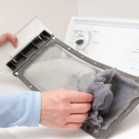 Person cleaning Durable Dryer Lint Screen Trap Filter Series 70 80 90 Replaces AP6023930 8557857 8565972 8559787 8558463