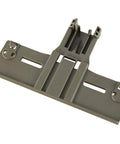Two Pack Top Rack Replacement For Dishwashers With 1.25 Inch Wheels W10350375 Upgrade Upper Rack Part Brown