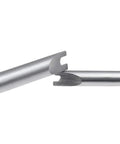 Close-up of chrome vanadium steel spanner bits from the Premium Five Piece Metric Spanner Screwdriver Set With Strong Magnetic Tips And Ergonomic Handle.