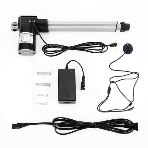 24V Electric Recliner Actuator Replacement Motor For Chair Lift And Recliner With 250mm Stroke 1000N Push Pull Power