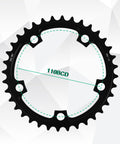 110 BCD Double Chainring Set With Pin For Road Bikes 50T 34T 52T 36T 53T 39T Made From A7075 T651 Aluminum Alloy with 5 Bolt Mount