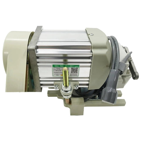 Side view of 110V Sewing Machine Brushless Servo Motor With Needle Positioner 1500W High Torque Permanent Magnet Energy Saving DC Motor