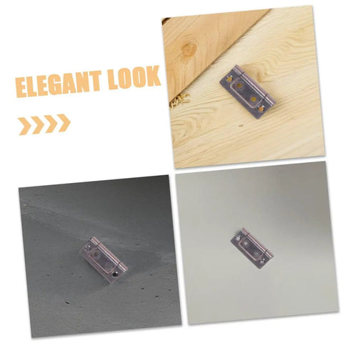 Heavy Duty Thickened Stainless Steel Quiet Self Closing Cabinet Hinges 51x25x1.2mm Vintage Red Bronze Flush Mount example