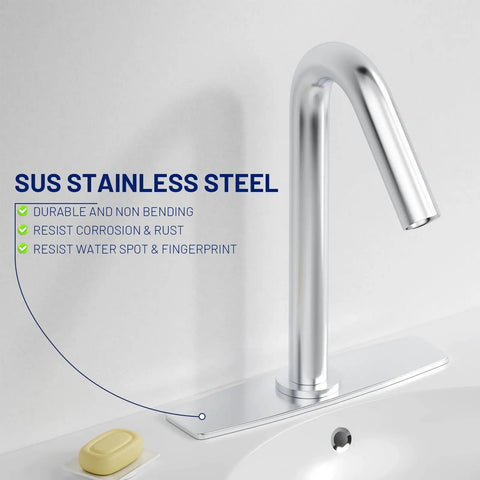 10 Inch Stainless Steel Sink Hole Cover Deck Plate For Chrome Kitchen Or Bathroom Faucets Fits 1 Or 3 Hole Escutcheons