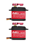 2 Pack 20Kg High Torque RC Servo Motor Waterproof Digital Servo Full Metal Gear Aluminum Case for 1/8 and 1/10 Scale RC Cars