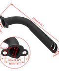 Beefed Up Header Exhaust Pipe Kit For Predator 212cc 196cc Non Hemi and GX160 GX200 Clone Engines with dimensions.