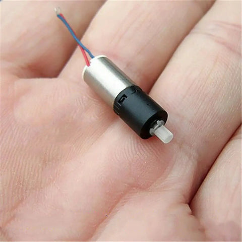 Ultra Compact 3V Dope Micro Planetary Gear Motor With Coreless Gearbox For Tiny Robot Cars 6mm Diameter By 10mm Length 1:26.15 Gear Ratio