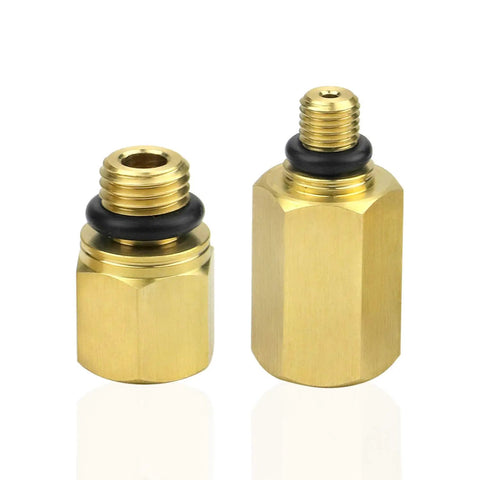 Must Have Two Pack Oil Rail Adapters Kit And One High Pressure Oil Pump IPR Valve Air Test Fitting Tool For Ford 6 0L Powerstroke Diesel Engine