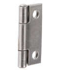 1 Inch Stainless Steel Butt Hinges 4 Hole Foldable Cabinet Hinges For Marine Boxes 10 Piece Set Heavy Duty Rust Resistant