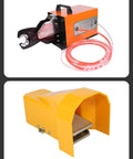 Premium Trade Grade Pneumatic Wire Crimping Tool With Blazing Fast Air Powered Cable Crimper And Responsive Foot Pedal Control for electricians.