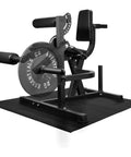 Adjustable Leg Extension And Curl Machine For Home Gym Space Saving All In One Strength Training Gear with weights and pad