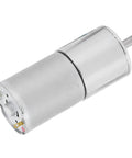 Super Rugged 12V DC Micro Gear Motor Boasting All Metal Gears And Premium Copper Coils For Smooth Low Speed Control At 20 RPM