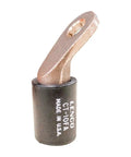 Bronze Stud Hole Quick Connect Terminal Built Tough In US With Add On Cable Easy Cable Removal And Polarity Change Durable Quick Connect For DIY Electrical Projects Pack Of 1 close-up view