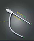 Heavy Duty Manual Oil Transfer Pump Siphon Hose For Liquids No Mess Spills Food Grade Plastic Hand Fuel Extractor For Diesel Water Gasoline Chemicals Wine Edible Liquids And More Corrosion Resistant And Easy To Use, 23in hose view