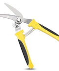 Heavy Duty Tin Snips For Cutting Metal Sheet 8 Inch Straight Cut Aviation Tin Snips With Sharp Stainless Steel Blades