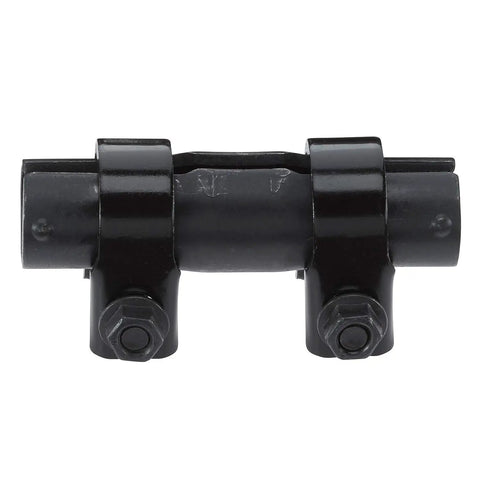 Steering Drag Link Adjusting Sleeve For Ford F-250 Super Duty, Built Tough Alloy Steel, Corrosion Resistant Coating, Easy Install, Includes Hardware, Heavy Duty Suspension Repair Upgrade, black sleeve with bolts