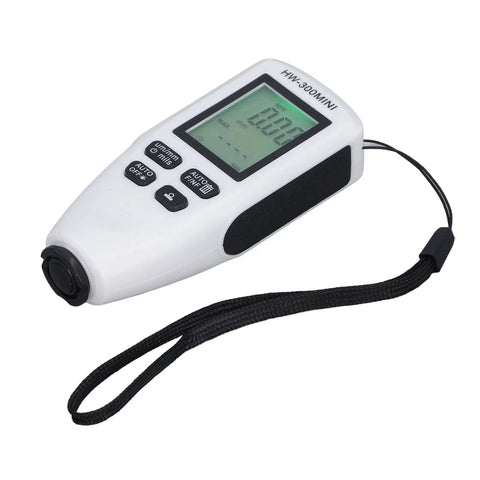 Coating Thickness Meter 0 To 2000 Um Digital Gauge For Automotive Paint, Car Coating Thickness Tester, 0.1 Um Mil Thickness Gauge For Used Car Buyers, Non Destructive Coating Gauge For Auto Body, Shop And Lab, handheld with lanyard