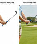 Right Handed Golf Grip Trainer For Proper Posture And Tempo Elevate Swing Consistency training aid used indoors and outdoors