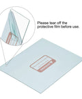 Clear Welding Protection Lenses 4.3 X 3.5 Inch, 20 Pack with protective film, right angle replacement shield for solar weld helmets