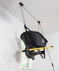 Wheelbarrow Ceiling Hoist Garage Pulley System for Overhead Storage, Heavy Duty Lift Up to 150 Lbs, 2 To 1 Mechanical Advantage