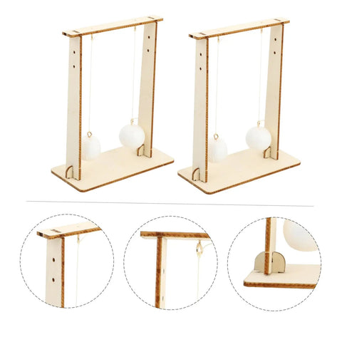 Two Piece Physics Experiment Kit With Floating Ball Tools For School Learning Safe Materials, Hands On Science Set shown assembled