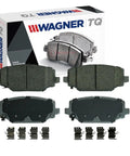 Rear TQ Disc Brake Pad Set For Dodge Grand Caravan 2011 2012 2013 2014 2015 2016 2017 2018 Direct Fit Replacement Pads With Hardware