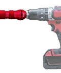 Rivet Nut Drill Adapter Kit Turns Any Drill Into A Power Rivet Nut Setter With 8 Mandrels And Nosepieces in Metric and SAE sizes.