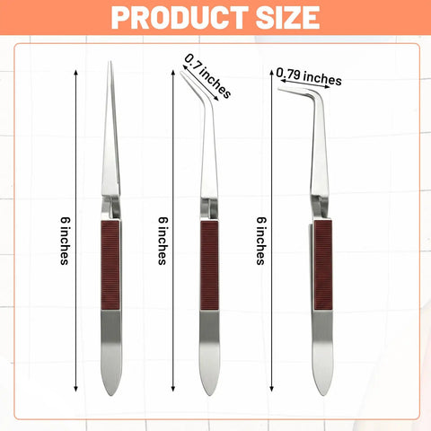 5 Piece Jewelry Soldering Kit With Honeycomb Ceramic Welding Boards, 2 Soldering Blocks, And 3 Reverse Tweezers, tweezers size