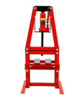 6 Ton Hydraulic A Frame Shop Press Heavy Duty Adjustable Garage Heavy Lifter Built Like A Tank With No Sweat Adjustments For Real World Auto Repair Metal Forming Jobs In Classic Red