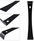 9.5 Inch Pry Bar Scraper With Nail Puller For Beekeeping, carbon steel tool with razor sharp edge and angled pry tip, rust resistant