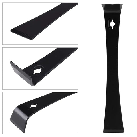 9.5 Inch Pry Bar Scraper With Nail Puller For Beekeeping, carbon steel tool with razor sharp edge and angled pry tip, rust resistant