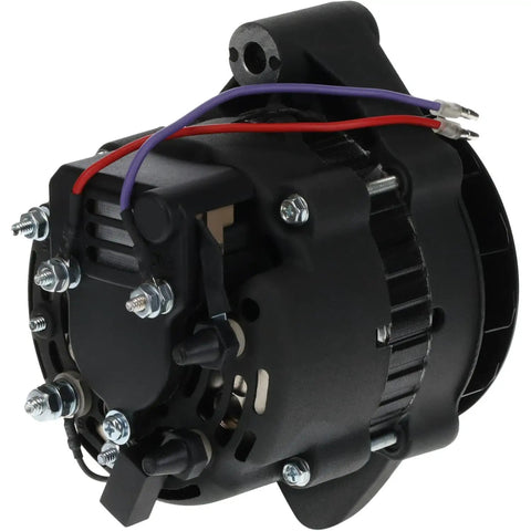 New SAEJ1171 Marine Alternator Compatible With Mercruiser PCM Pleasurecraft OMC Inboard Engines back view