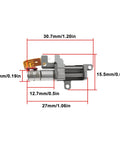Four Pack Micro 5mm Planetary Gear Stepper Motor 2 Phase 4 Wire Linear Screw Slider dimensions and structure