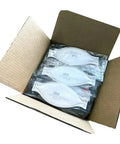 Box of Aura 1870 Plus NIOSH Certified Disposable Face Mask Pack Of 20 White With Fluid Resistant Flat Fold Design Individually Wrapped