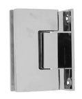 90 Degree Frameless Glass Door Hinge With Self Closing Hydraulic Damping Heavy Duty Boss Grade 304 Stainless Steel Shower Hardware