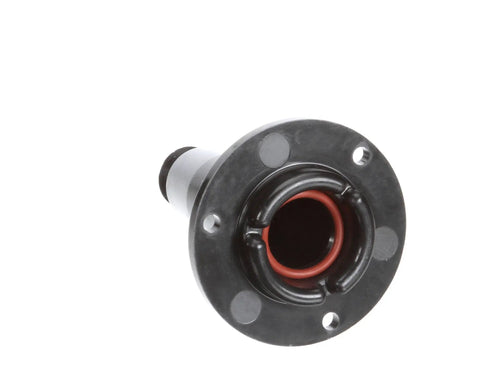 Drain Adapter and O Ring Kit for Commercial Kitchens OEM Replacement Part Pro Grade Heavy Duty Restaurant Grade Sealing Kit for Drain Lines Durable Easy Install and Long Lasting Performance, black flange with red O-ring