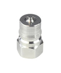 Badass Heavy Duty Half Inch Female Npt Quick Disconnect Coupler Set With 304 Stainless Steel Body And Fluorine Rubber Seals built tough for 1500 psi hydraulic systems, featuring rust free connector.