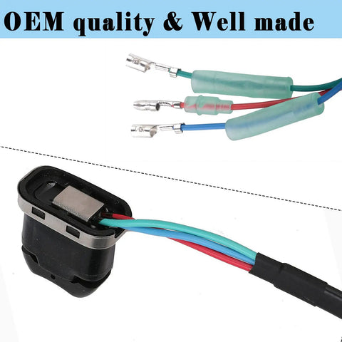 Rock Solid Tilt Trim Switch Replacement For Mercury Mariner Outboard Control Box plug and play install with connectors