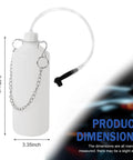 Shop Grade Heavy Duty Brake Bleeder Kit With 1L Vacuum Collection Bottle, 9.25 inch height, 3.35 inch width, includes flexible hose.