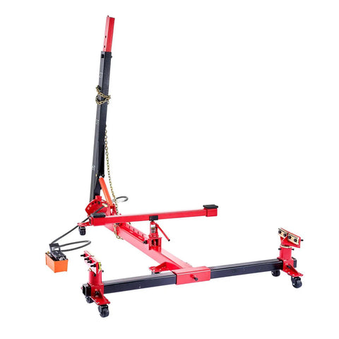 6T Auto Body Frame Puller Straightener With 3T Airbag Jack And 6000 PSI Hydraulic Foot Pump Includes 16 Straightening Tools