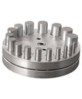 Round Disc Cutter Set Manual Round Punch Heavy Duty Coin Punch Tool for jewelry making and metal forming die, compact design