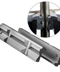 Beefy Heavy Duty Milling Steel Vise Hard Jaw Replacement Plates For 4 Inch 5 Inch 6 Inch 8 Inch Vises Installation Included Expands Clamp Range For Pipes And Cylinders Protects Workpieces From Bumps And Scratches. aluminum alloy hard jaw plates for milling vise